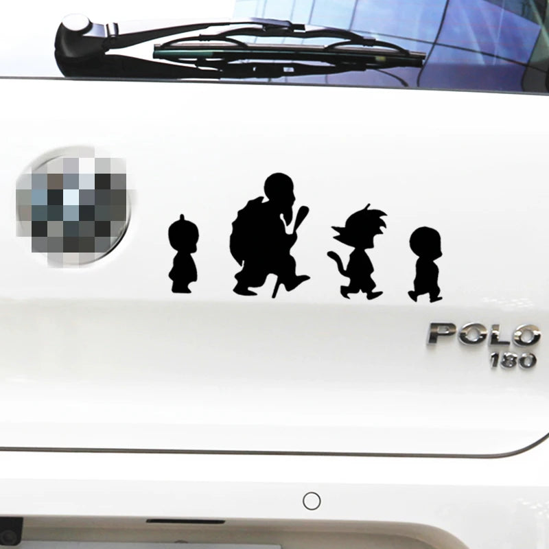 Reflective Car Sticker Pair for Windshield, Trunk and Bumper