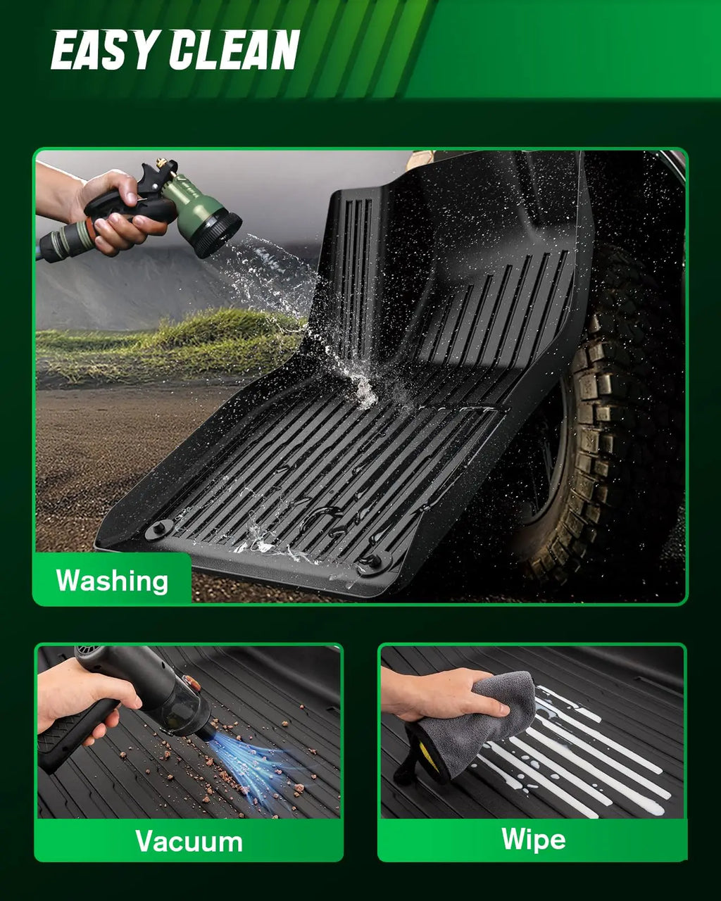 All-Weather TPE Floor Mats & Cargo Liner for Tesla Model Y 2025+ - image 5