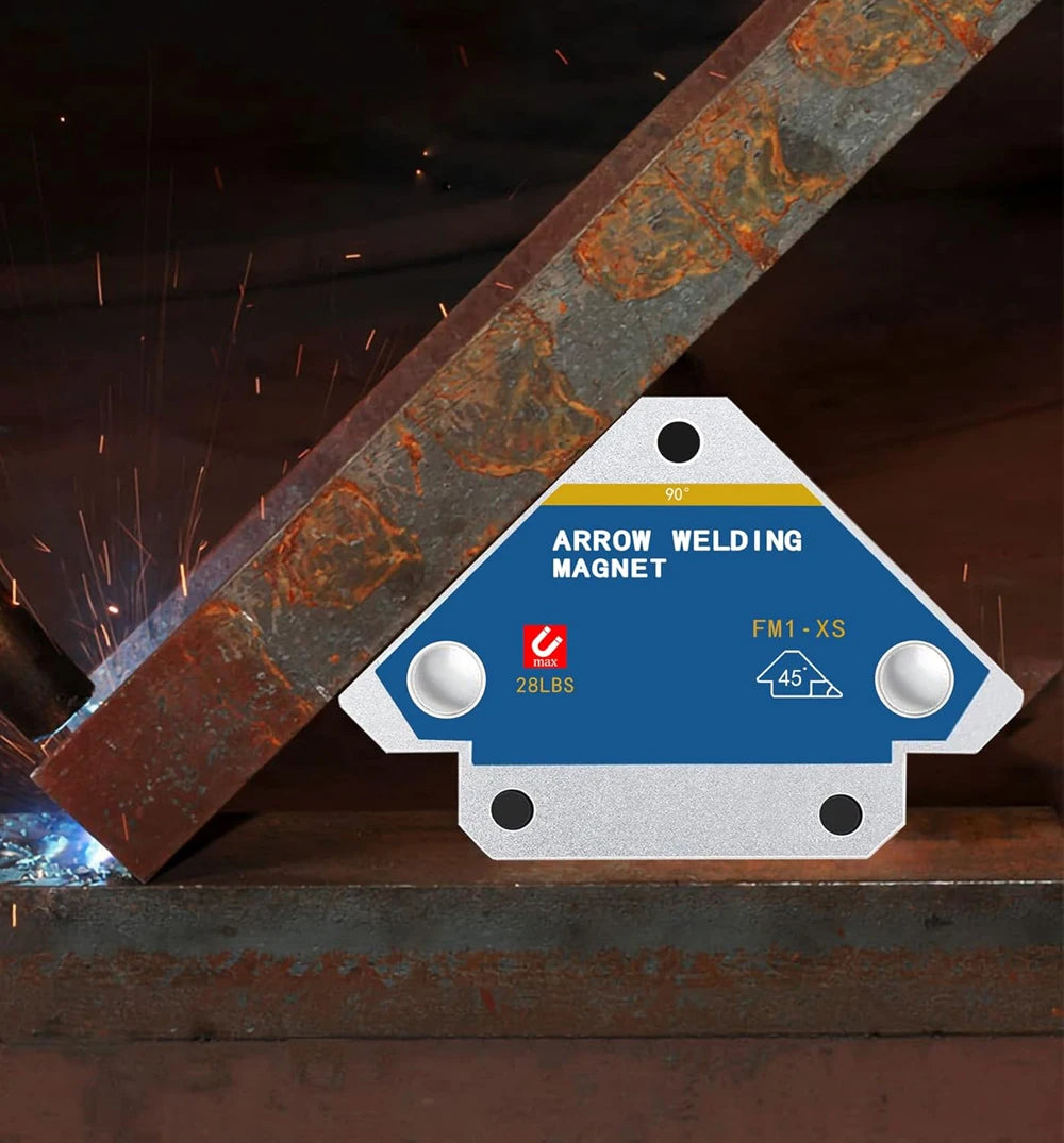 2 Pcs 12.5KG Magnetic Welding Holders, Angle Arrow Magnet Weld Positioner