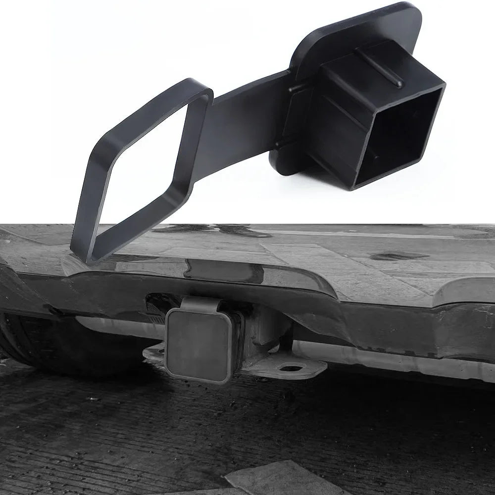 1Pcs Universal Trailer Hitch Cover 2 Inch Receiver Auto Square Plug Tow Hook Cover Trailer Hitch Receiver