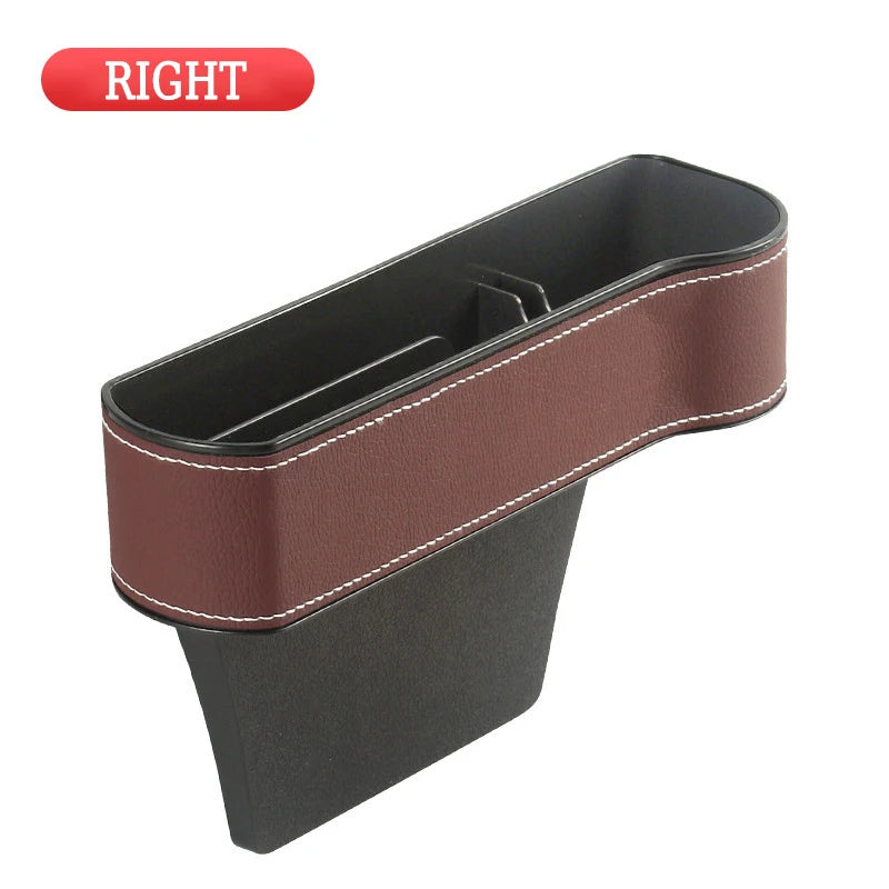 Expandable Car Seat Gap Organizer Storage Box Holds Phone Keys Wallet