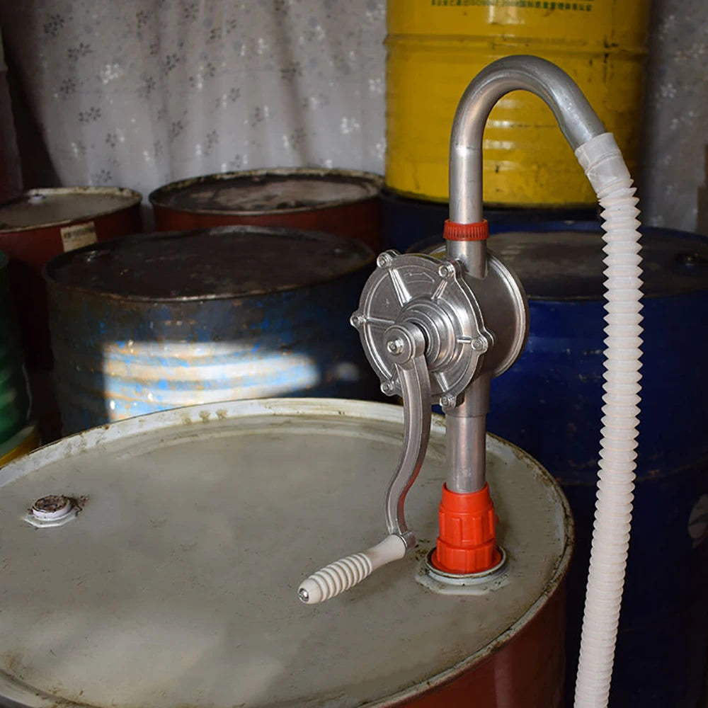 Manual Hand-Operated Fuel and Diesel Pump for 200L Oil Drum, Car and Truck