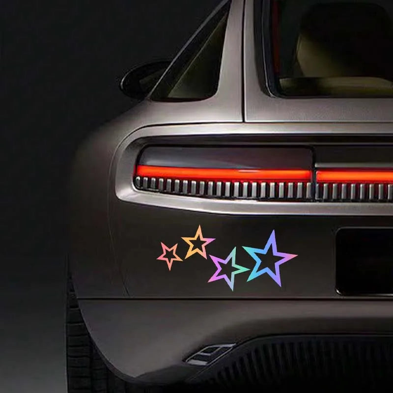 Five-Pointed Star Car Decoration Sticker, Simple Vinyl Decal - view 5