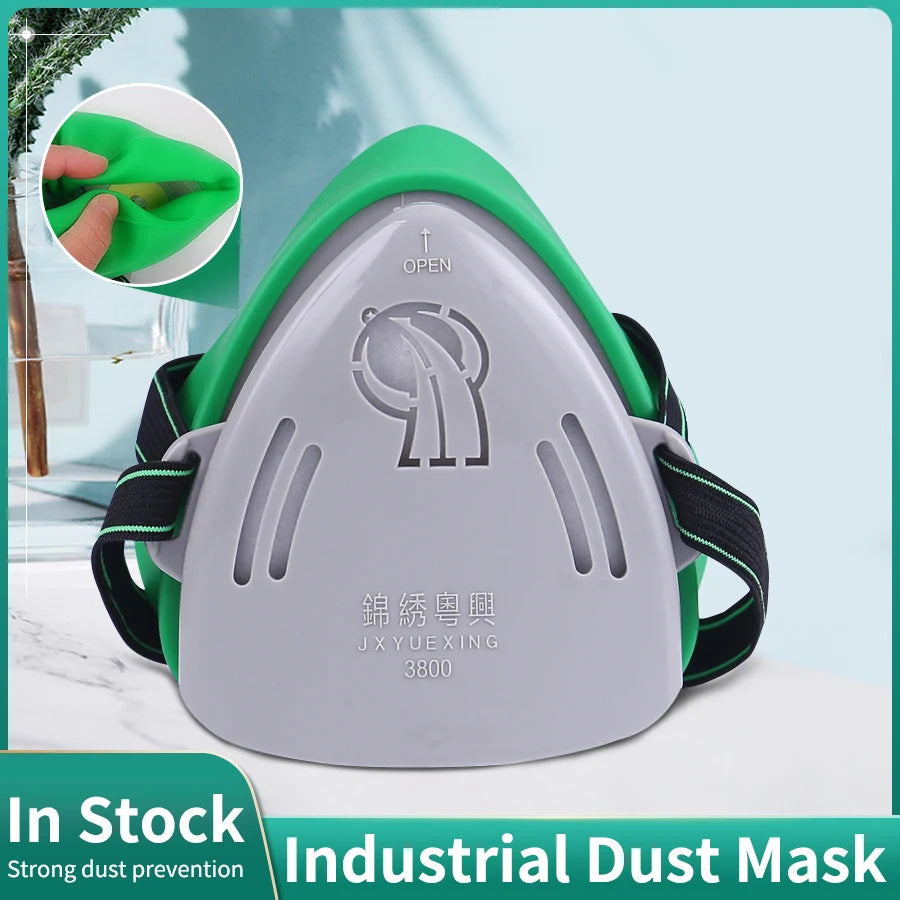 Half Face Dust Mask Respirator for Spray Paint and Laboratory Work