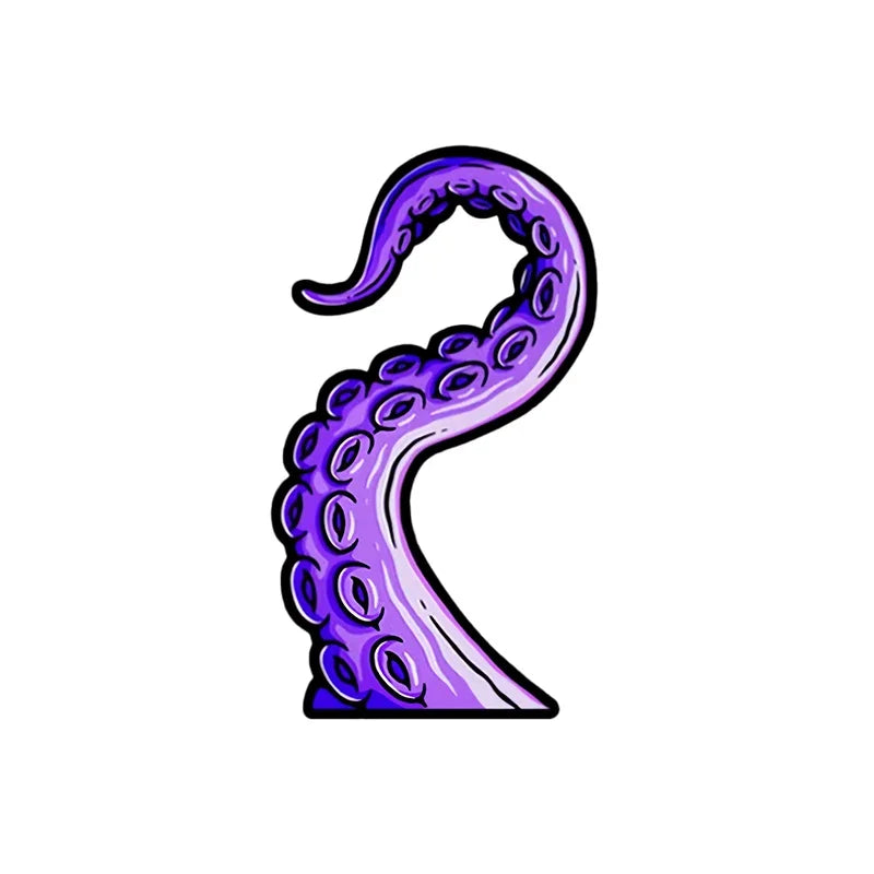 Sea Monster Tentacles Scooter and Motorcycle Vinyl Decals - view 11