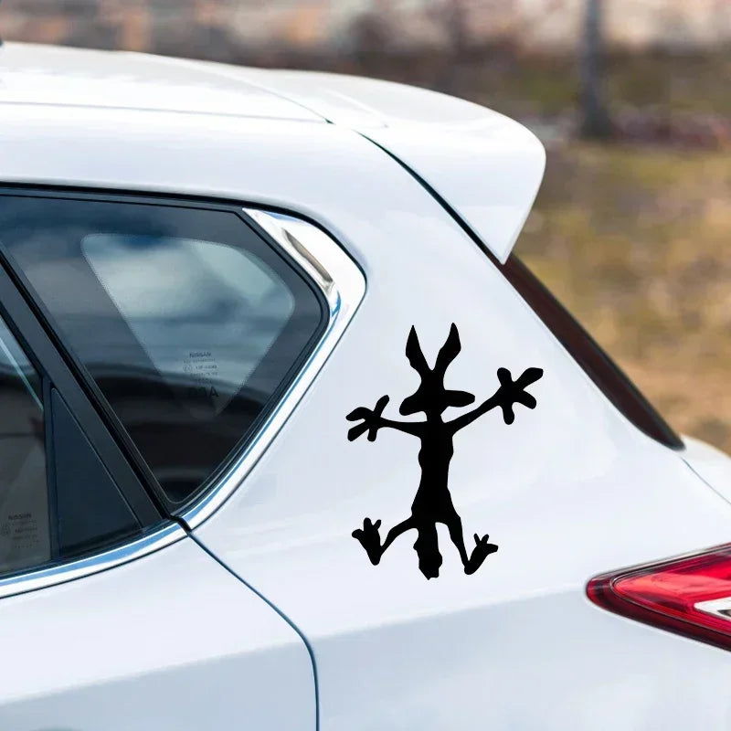 Sly Coyote Waterproof Car Decal - Durable Vinyl Auto Sticker - image 3