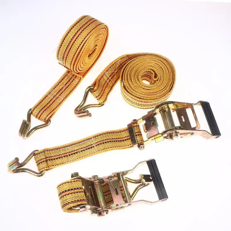 Double Hook Heavy-Duty Ratchet Tie Down Straps 2/3/4/6m Long for Truck Cargo Safety