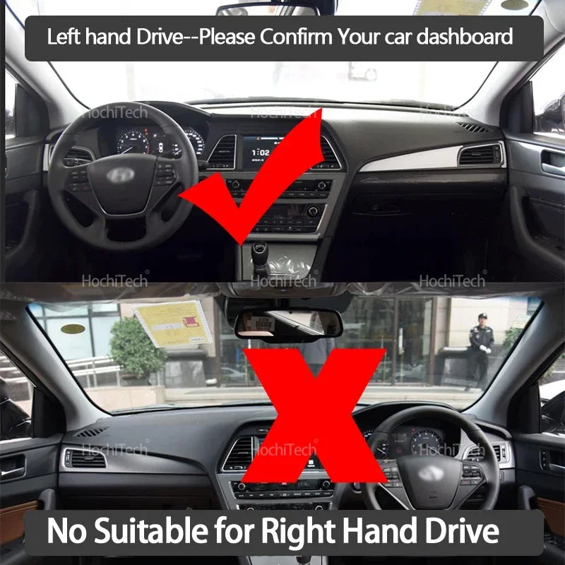Hyundai Sonata LF Dashboard Cover 2015-2019 UV Protection Mat - image 2
