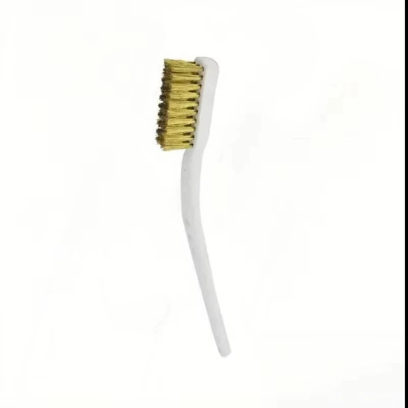 Mini Brass Wire Brush Set 1/3/5 Pcs for Rust, Paint & Burr Removal