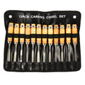 Wood Carving Hand Chisel Set Woodworking Professional Lathe Gouges Tools Hand Chisels Carving Tools Wood Carving Chisels