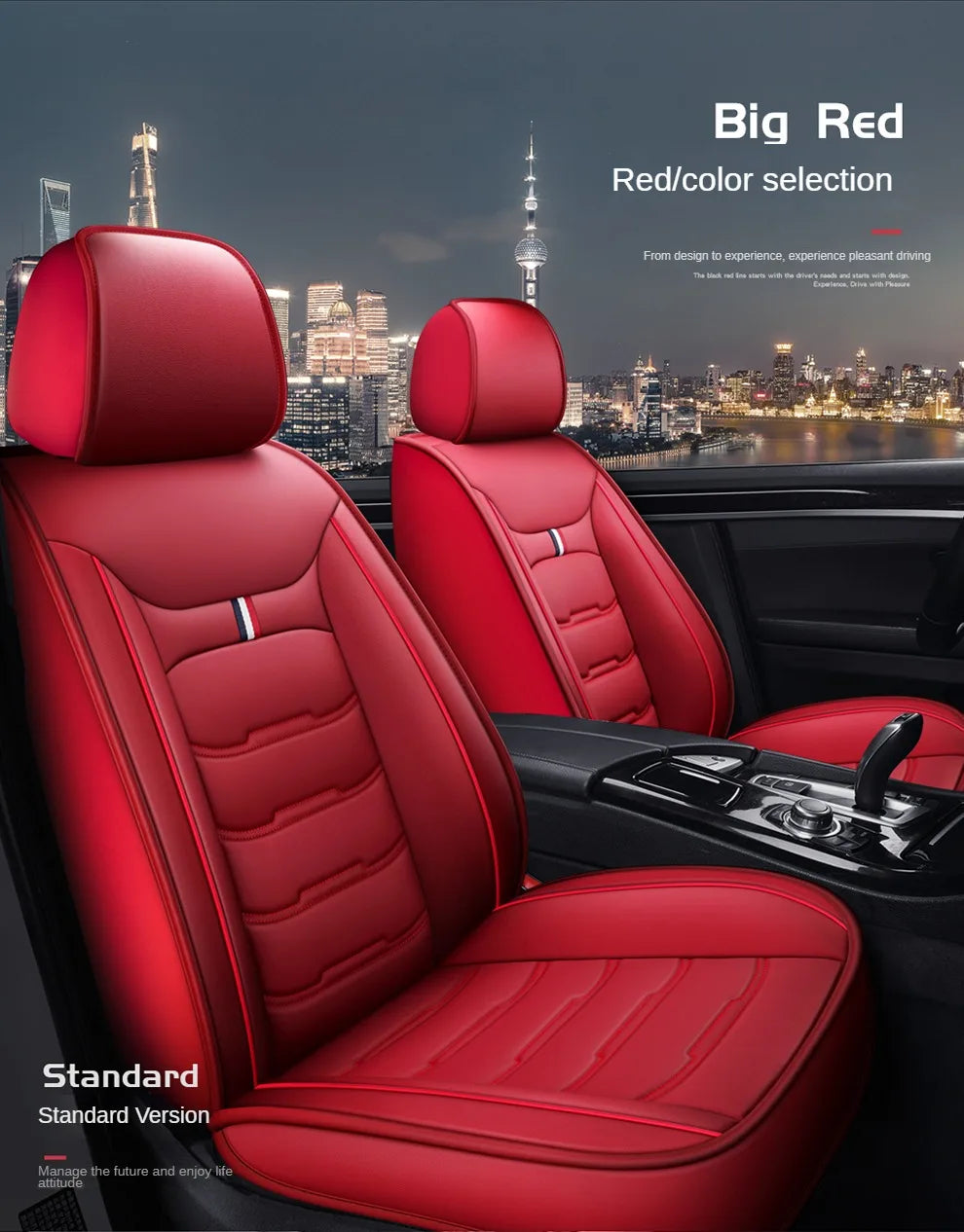 PU Leather Car Seat Covers for BMW 5 Series (F10, G30, E60 and More)
