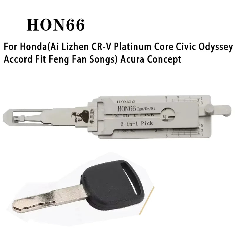 8PCS 2-in-1 Car Key Decoder Locksmith Tool for VW Audi BMW Mercedes - image 14
