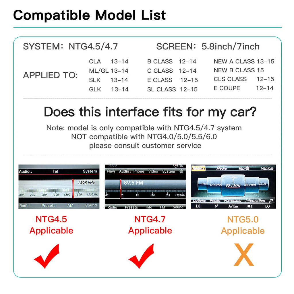 AUTOABC Wireless CarPlay & Android Auto Adapter for Mercedes - image 7