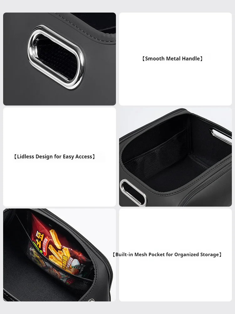 Car Trunk Organizer Box with Pocket for Ford Mustang