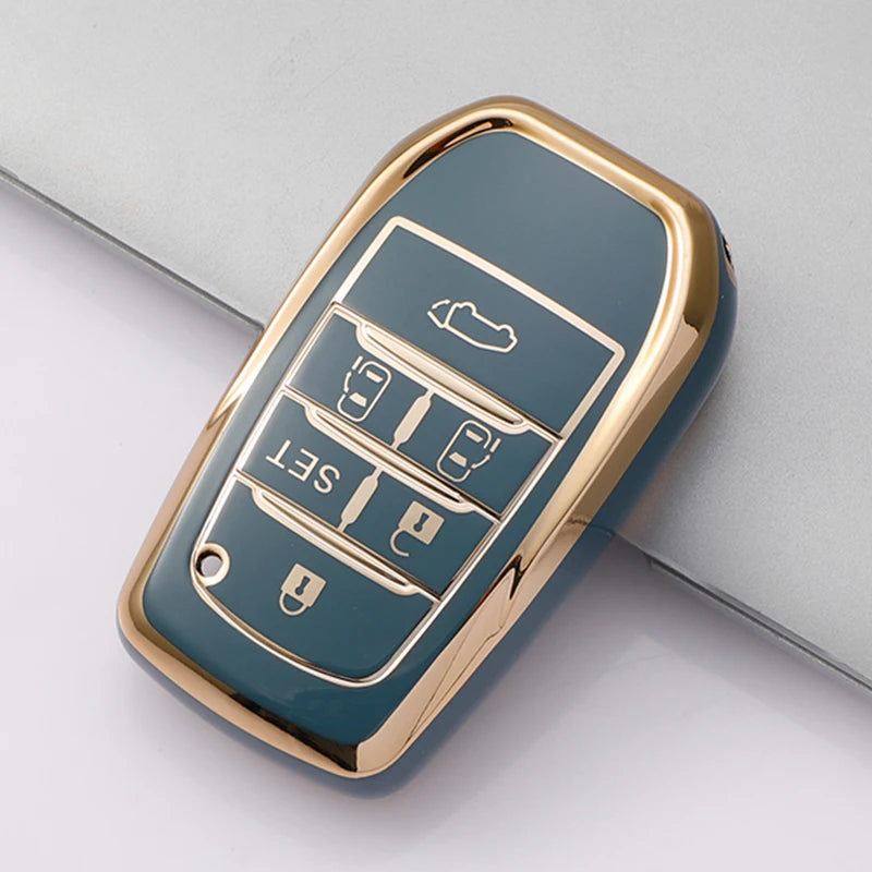 TPU Toyota Car Key Cover – Durable Key Fob Protection (2/3/4 Button) - image 6