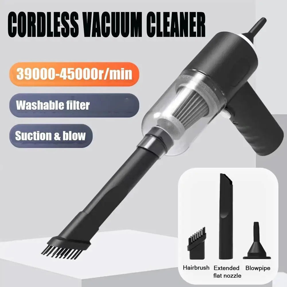 Portable Wireless Small Vacuum Cleaner For Multi Purpose Vehicles Small Household Pump Handheld Car Vacuum Cleaner