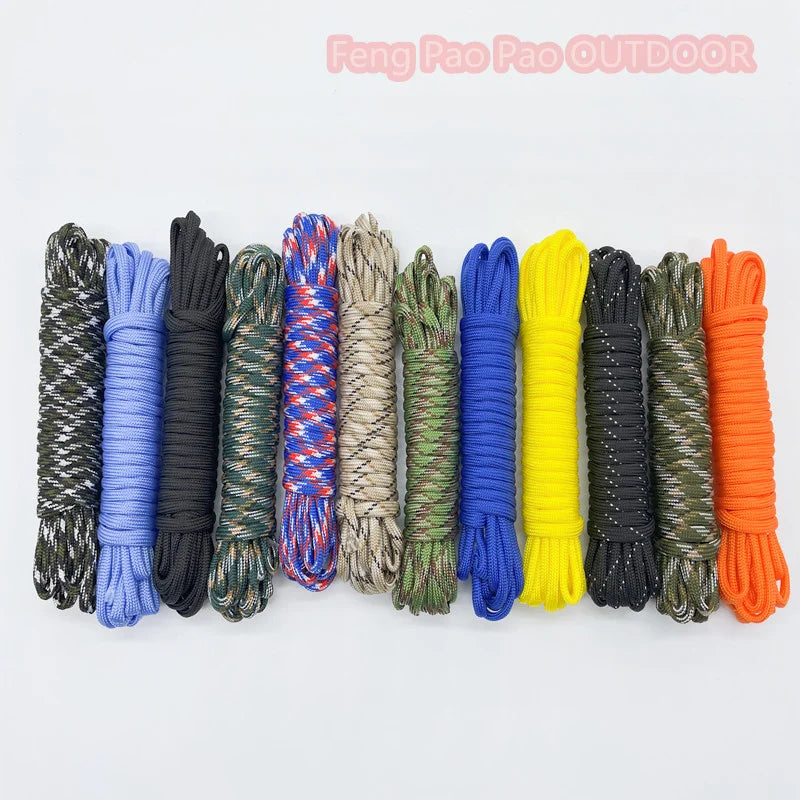 4mm 7-Strand Paracord, 5–100M – Survival Cord