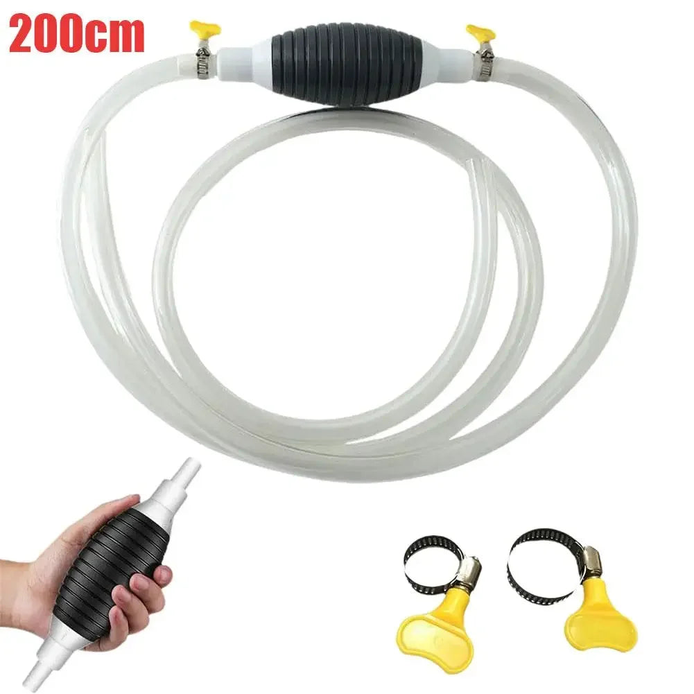 Car Manual Fuel Tank Oil Suction Pipe Oil Suction Pipe Self Suction Fuel Pump Portable Oil Suction Device