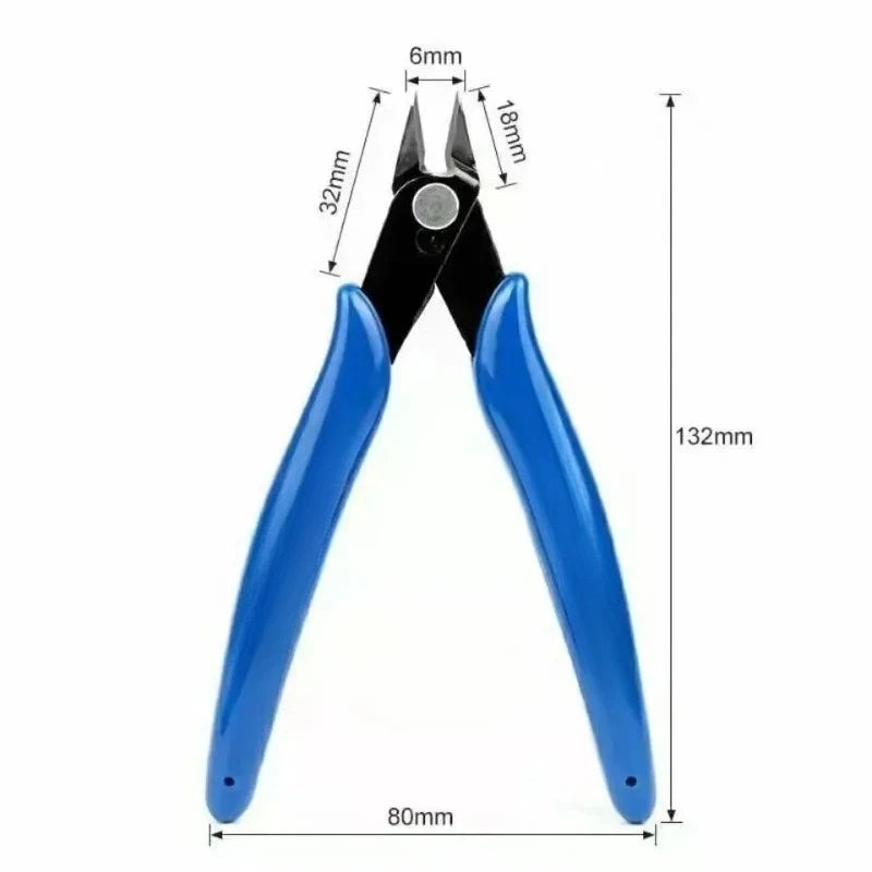Precision Wire Cutting Pliers - 125mm Diagonal Nipper for Electronics - image 13