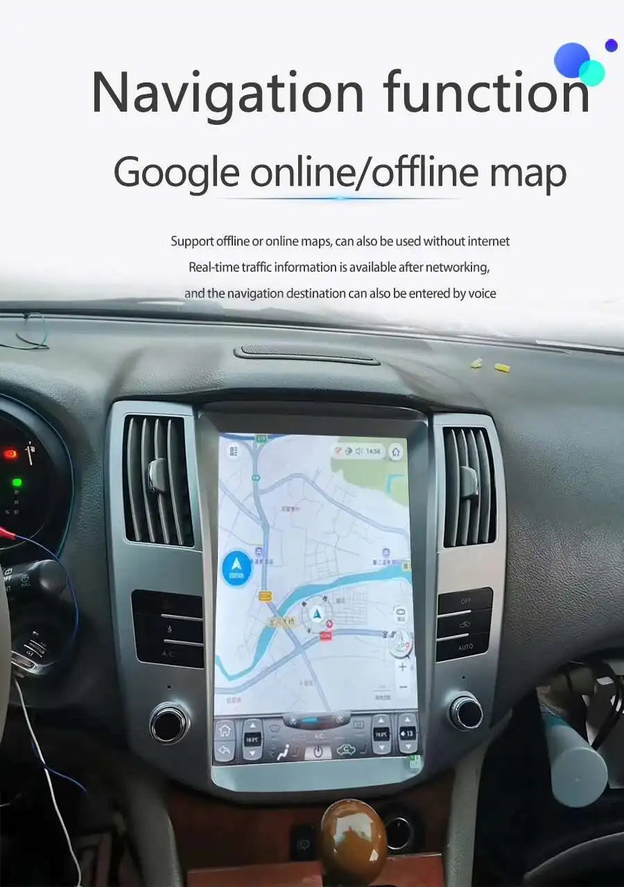 Android 14 128GB Car GPS Radio Lexus RX300/RX330/RX350/RX400h Harrier - image 23