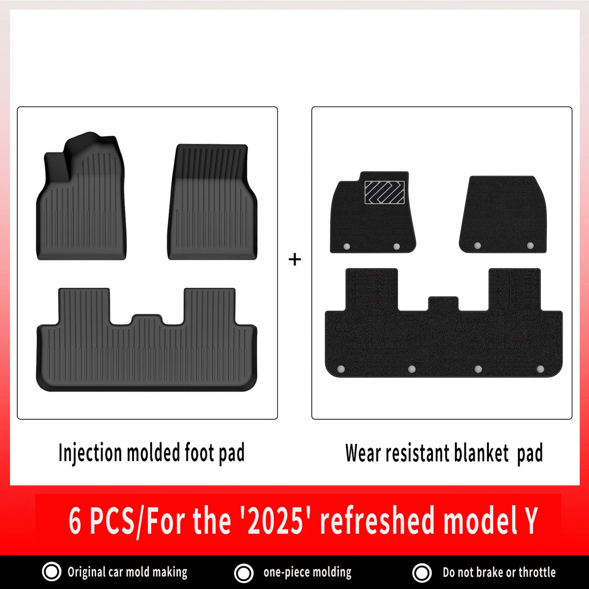 All-Weather TPE Floor Mats & Cargo Liner for Tesla Model Y 2025+ - image 17