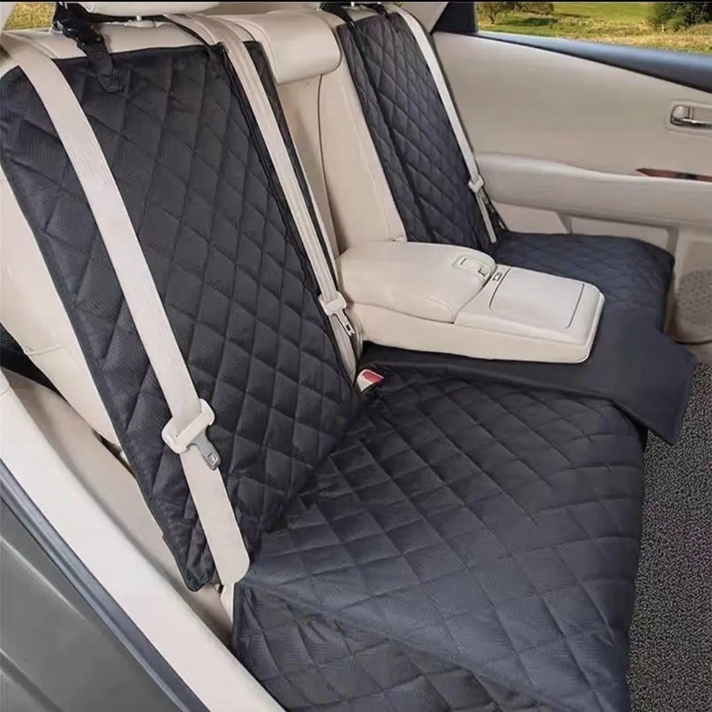 Waterproof Dog Car Seat Cover with Armrest – Pet Car Seat Protector