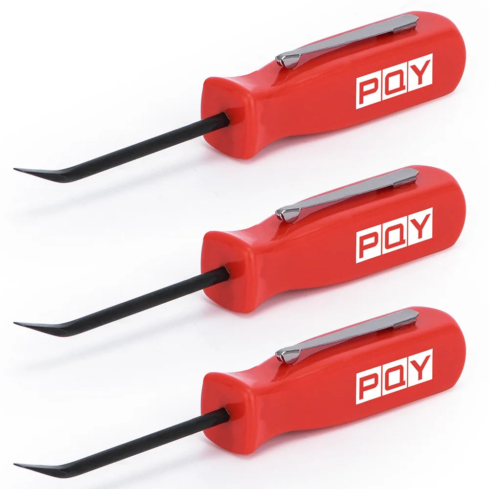 3Pocket Pry Bar Short Angled Operating Handy Tool 4-Sided Grip Car Repair Remove Tools WLR-GJ005-QY
