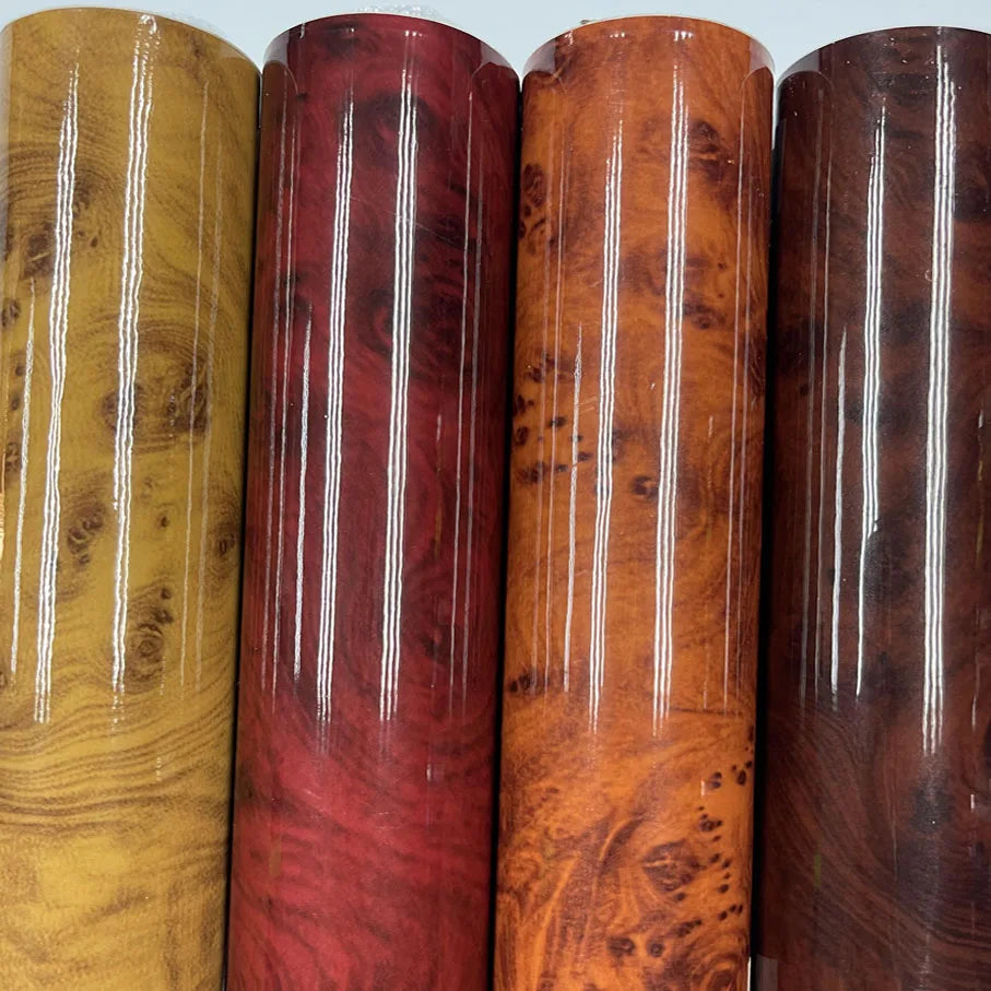 Self-Adhesive Wood Grain Car Vinyl Wrap Film 30x100cm