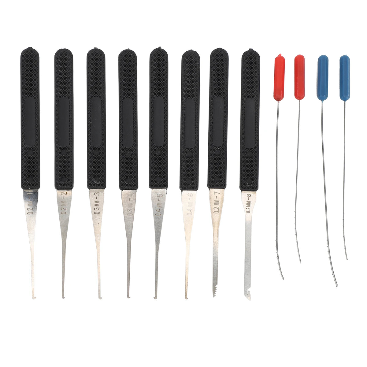Broken Key Extractor 0.2‑0.4mm Broken Key Extractor Pick Tool Set Kit for Repair Maintenance Key Extractor Tool
