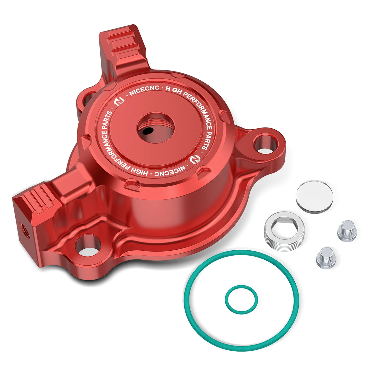 Transparent Aluminium Oil Filter Cover for Yamaha YFZ450R 2009-2024 - view 19