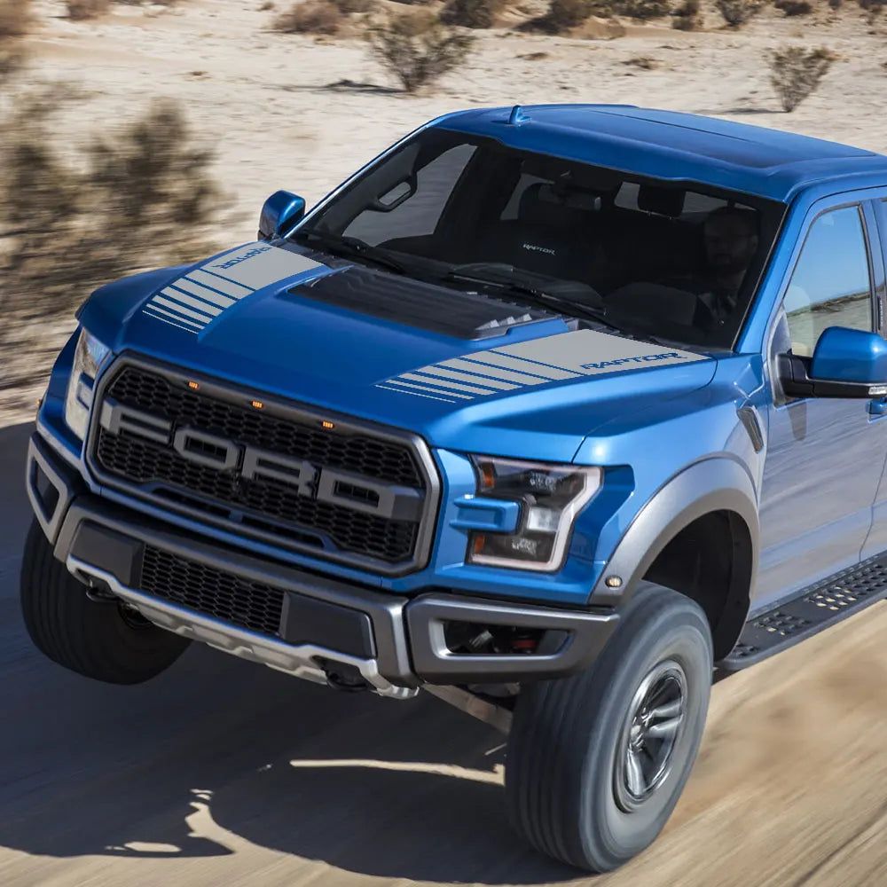 Custom Vinyl Hood Decals for Ford Ranger, Raptor & F-150 (2015-2020) - image 4