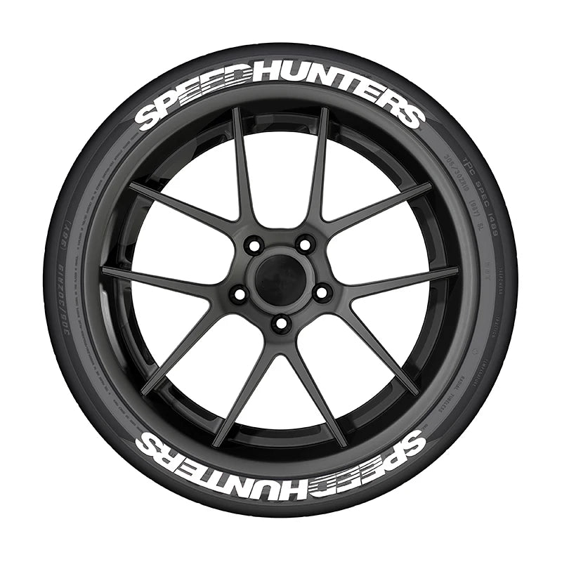 SPEED 3D Tire Letter Stickers for One Tire, Waterproof