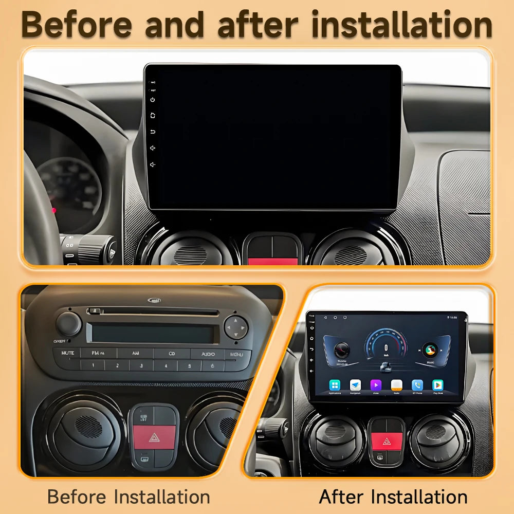 Android 16 Car Multimedia Player for Fiat Citroen Peugeot - image 4