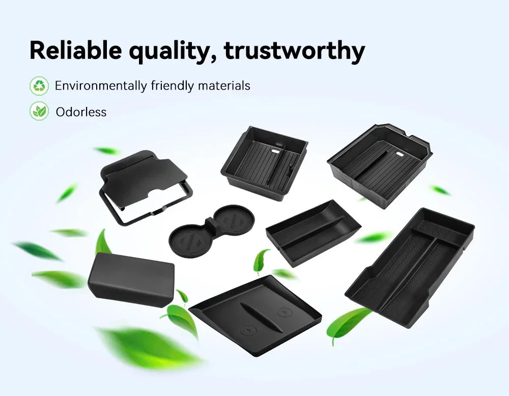 Center Console Hidden Storage Box for Tesla Model 3 and Model Y
