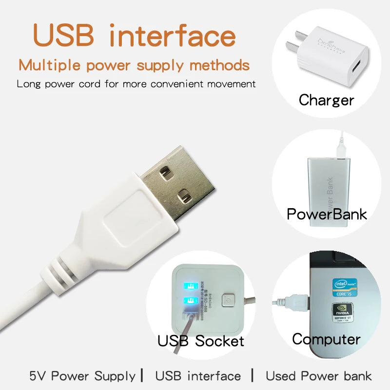 USB Dimmable LED Under-Cabinet Light with Magnetic Strip