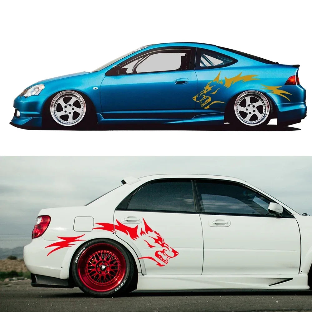 Coyote Pattern Side Body Decal Set, 2 Pieces