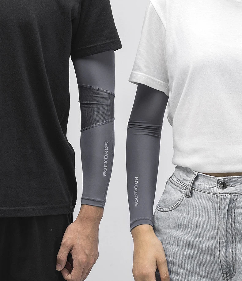 ROCKBROS Ice Fabric UV400 Arm Sleeves for Sports - image 12