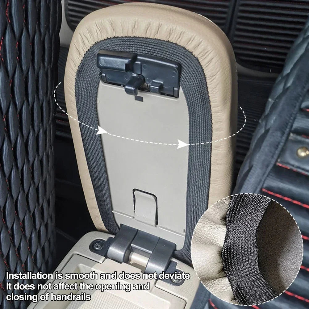 PU Leather Armrest Cover for Toyota Corolla 2007-2013 - image 7