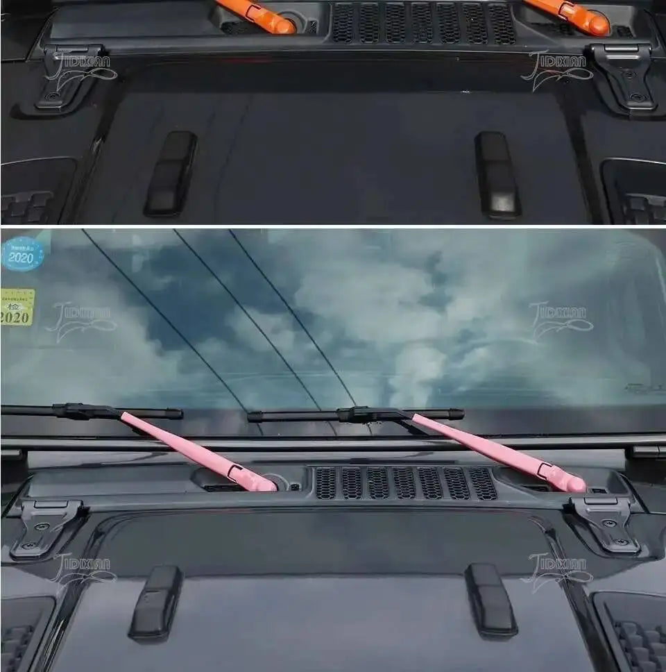 Front Windscreen Wiper Blade Cover for Jeep Wrangler JL and Gladiator JT - view 18