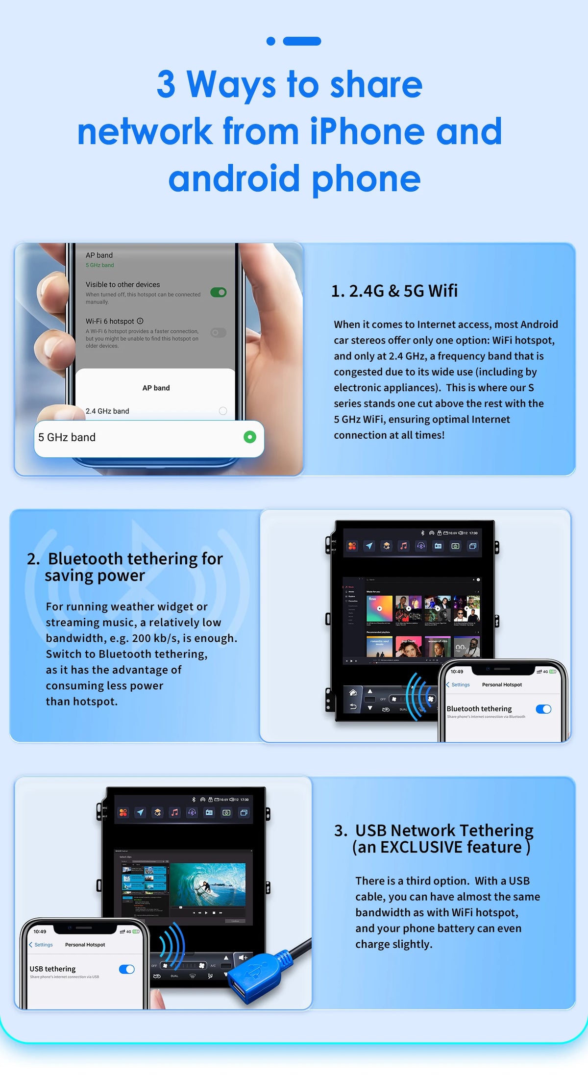 9.7" CarPlay Android Auto Head Unit for Dodge Ram 2013-2018 - image 22