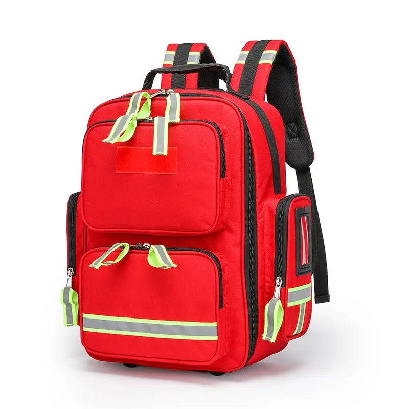 Large-Capacity First Aid Backpack – Emergency Rescue Kit
