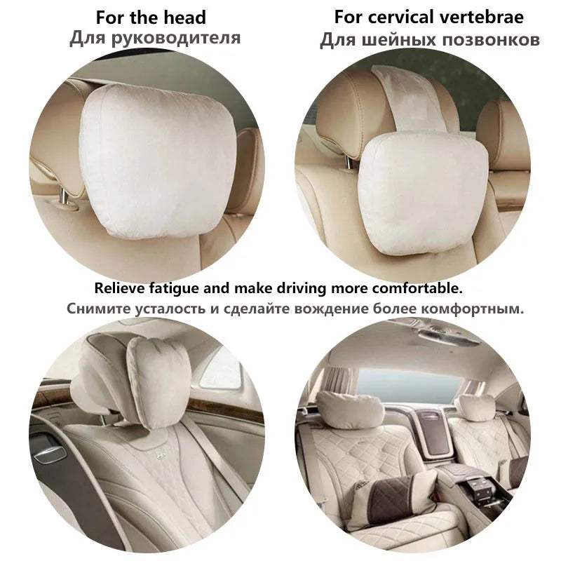 Car Headrest Neck Support Pillow for Mercedes-Benz Maybach S-Class - image 3