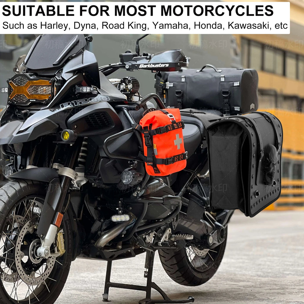 20L Saddle Side Bag for Honda Shadow Aero 750 - image 12