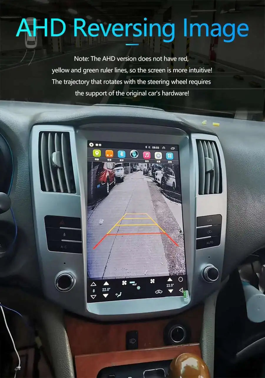 Android 14 128GB Car GPS Radio Lexus RX300/RX330/RX350/RX400h Harrier - image 22