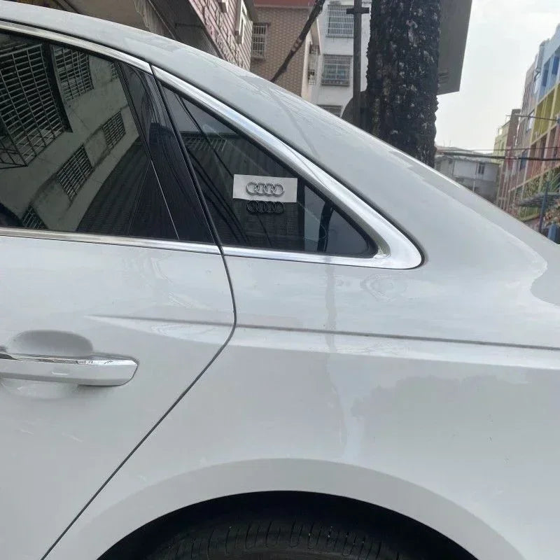 Steering Wheel Center Ring Sticker for A3 A4 A6 A7 A8 Q7 Q8 TT