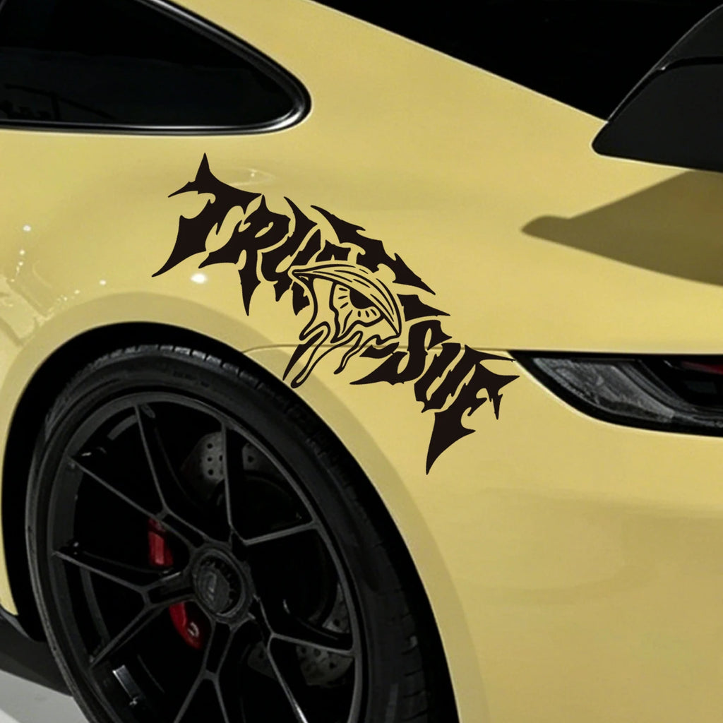 Trust Issue JDM Vinyl Windshield Sticker for Cars