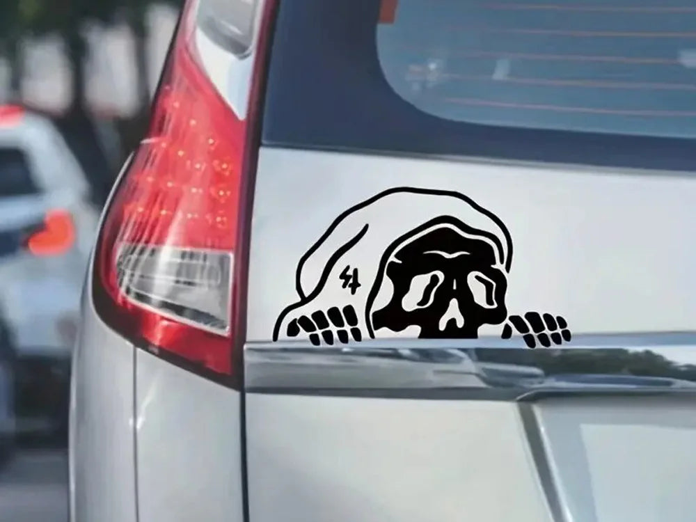 Cartoon Skull Stickers for Cars, Trucks, Laptops and Motorcycles - view 6