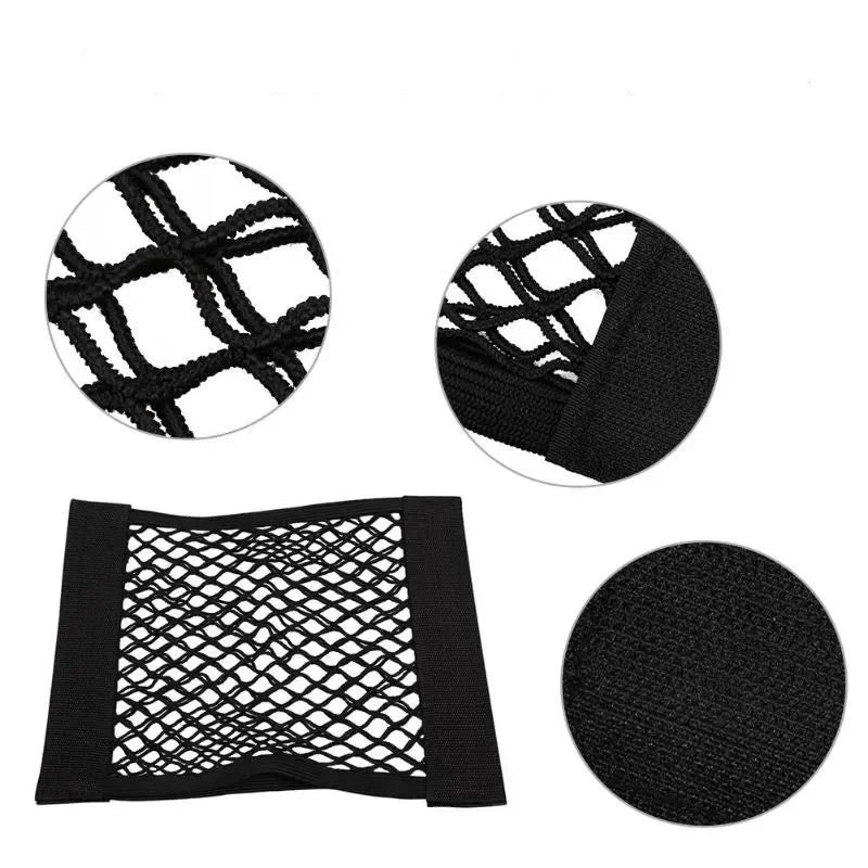 Elastic Mesh Storage Net for Trunk or Seat Back, 5 Sizes