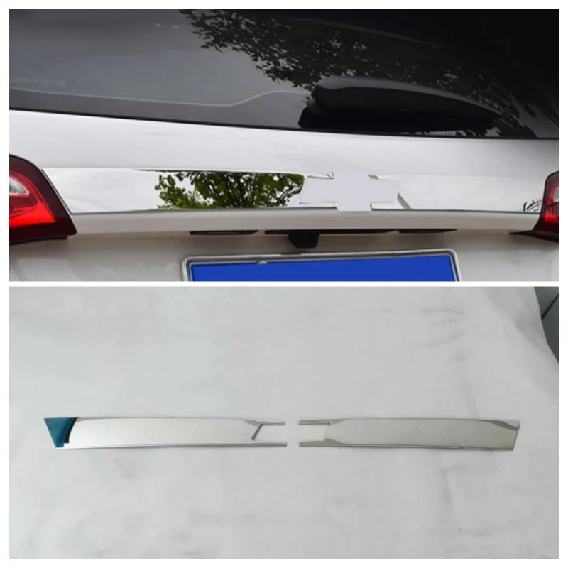 For Chevrolet Equinox 2017 2018 2019 2020 Accessories Rear Trunk Tailgate Door Tail Cover Trim Mouldings Bottom Panel Bezel Cove