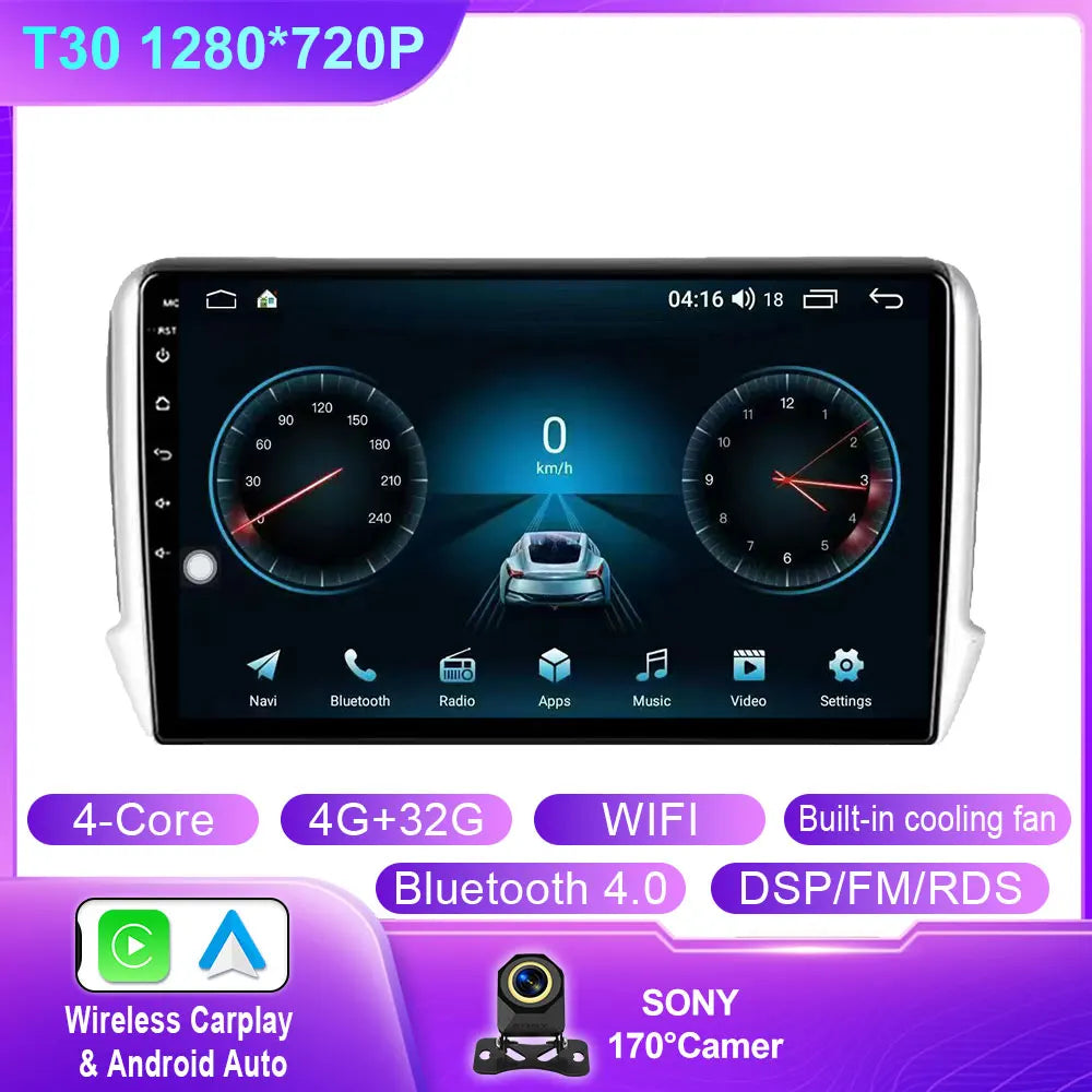 Android Car Stereo for Peugeot 2008/208 2012-2018 Touchscreen - image 17